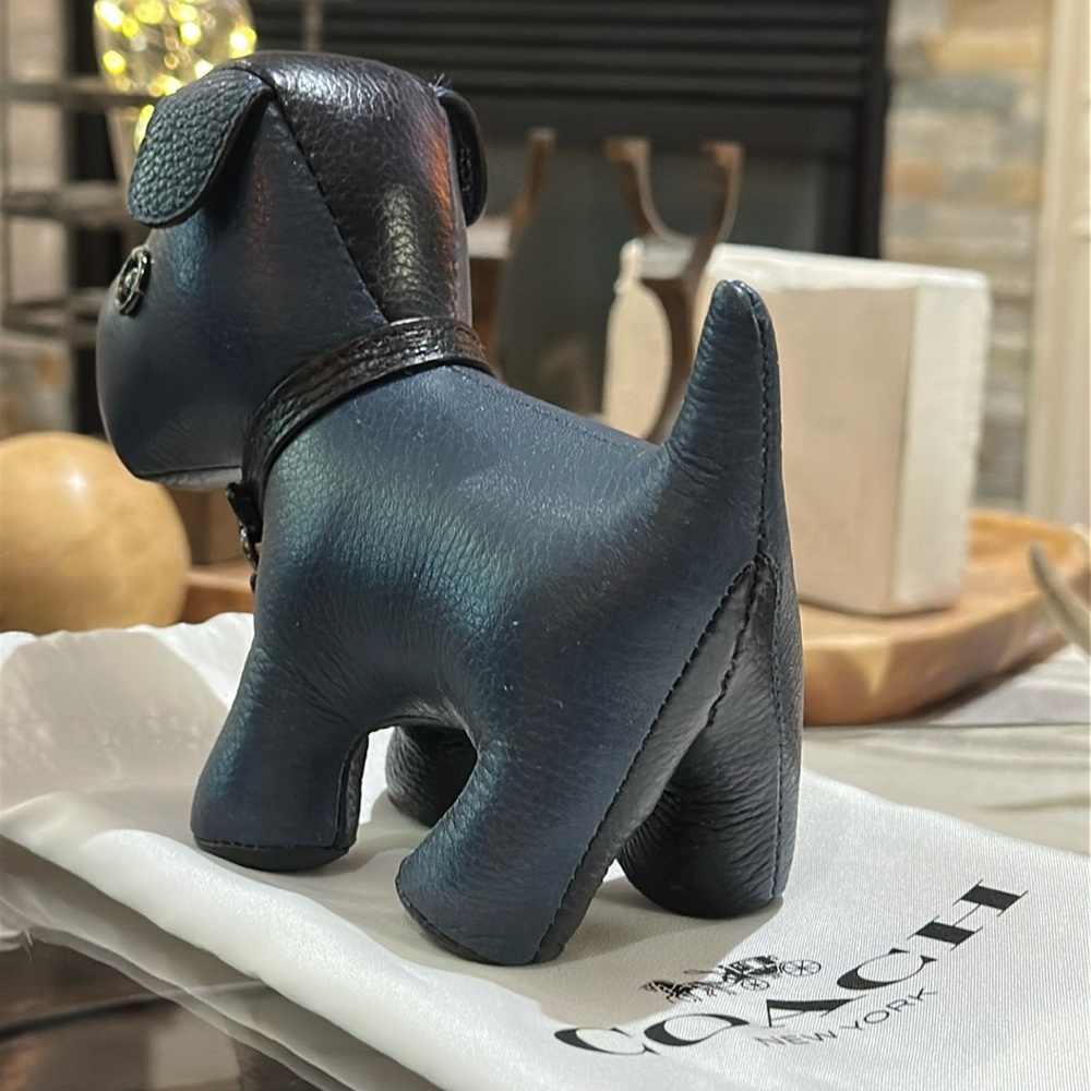 Authentic COACH Dog Paperweight in Blue, EUC - Picture 6 of 14